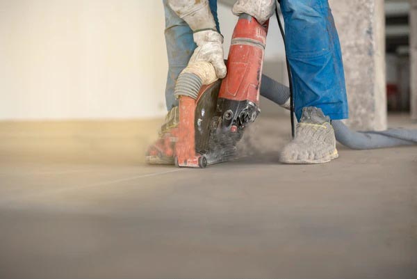 Hard Rock Flooring NM - Grinding and Buffing of Existing Concrete